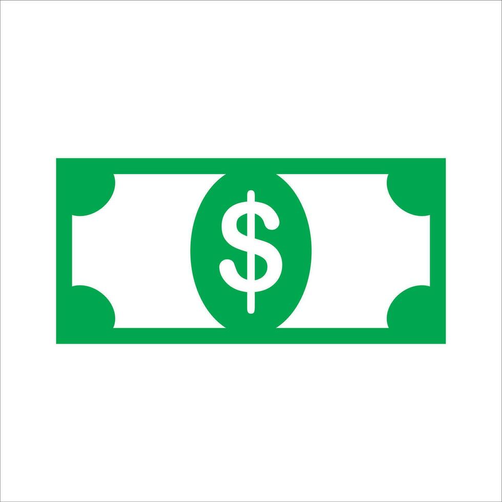 dinero icono vector ilustración símbolo