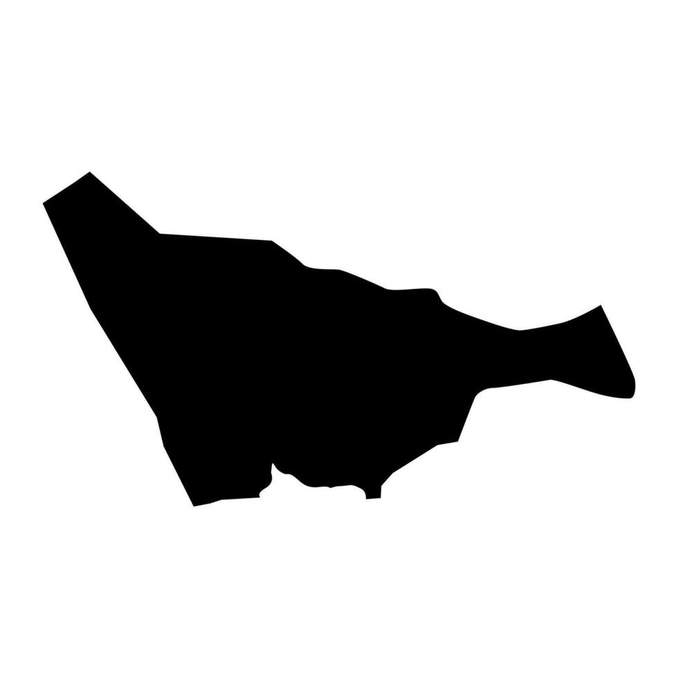 Khartoum State map, administrative division of Sudan. Vector illustration.