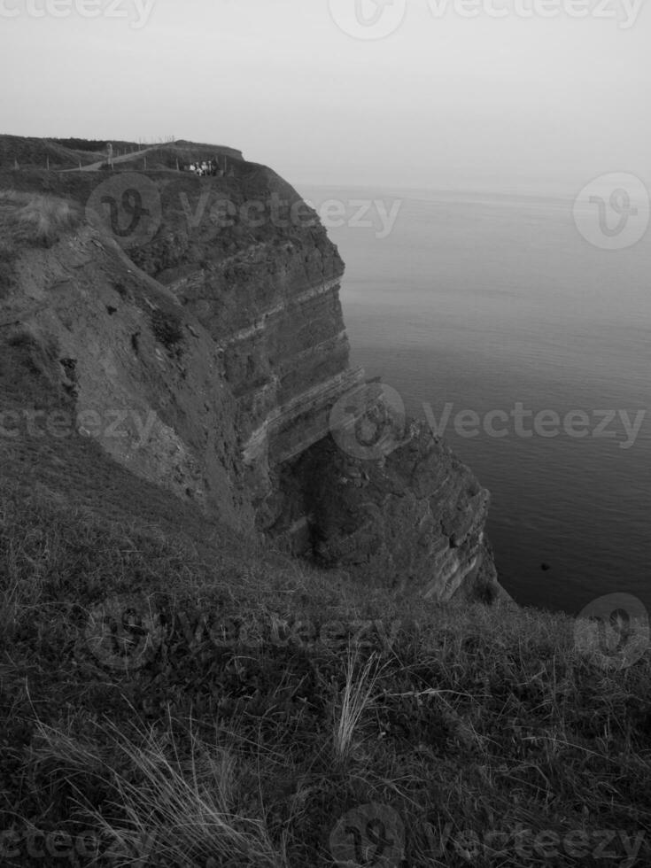the island of Helgoland in the north sea photo