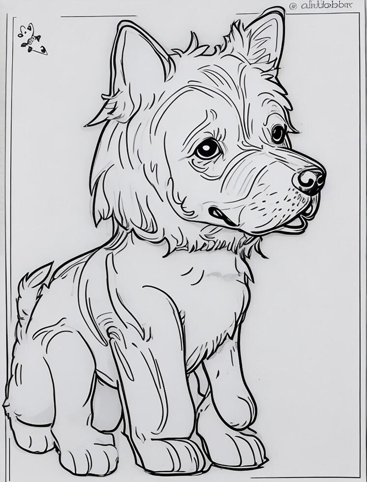Dog Colouring Stock Photos, Images and Backgrounds for Free Download