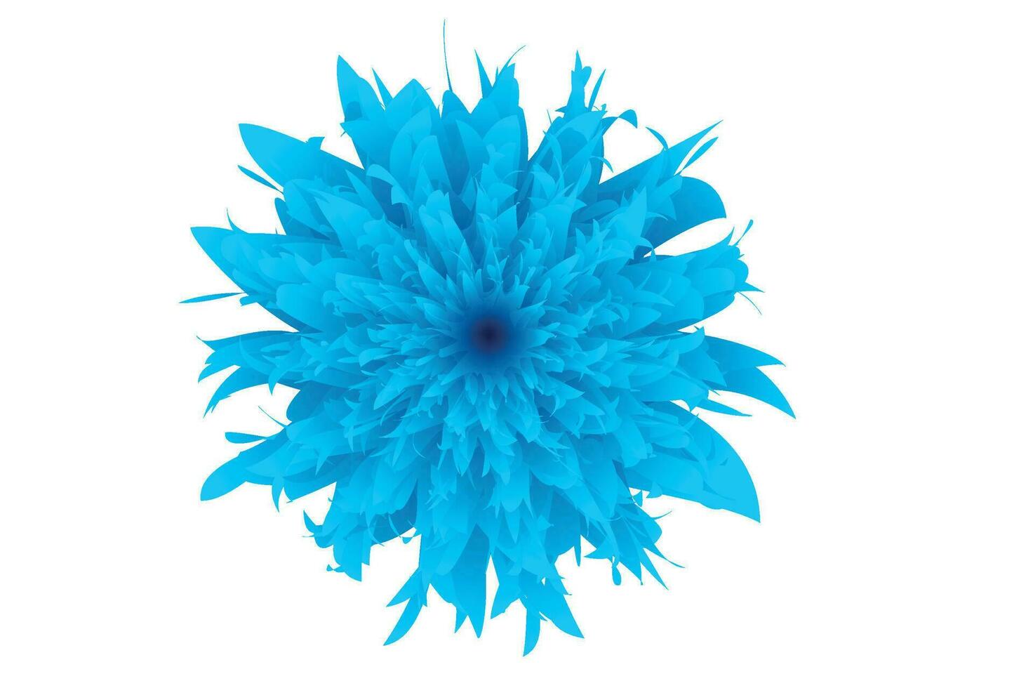 Flower Petal Vector Design With Transparent Background