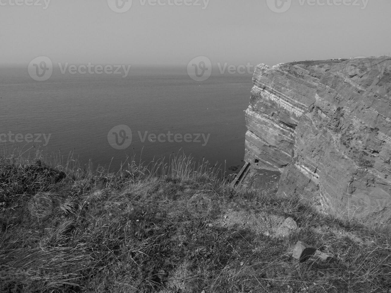 Helgoland island in the north sea photo