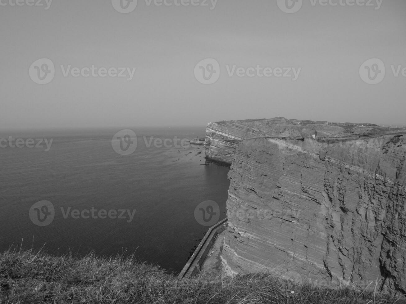 Helgoland island in the north sea photo