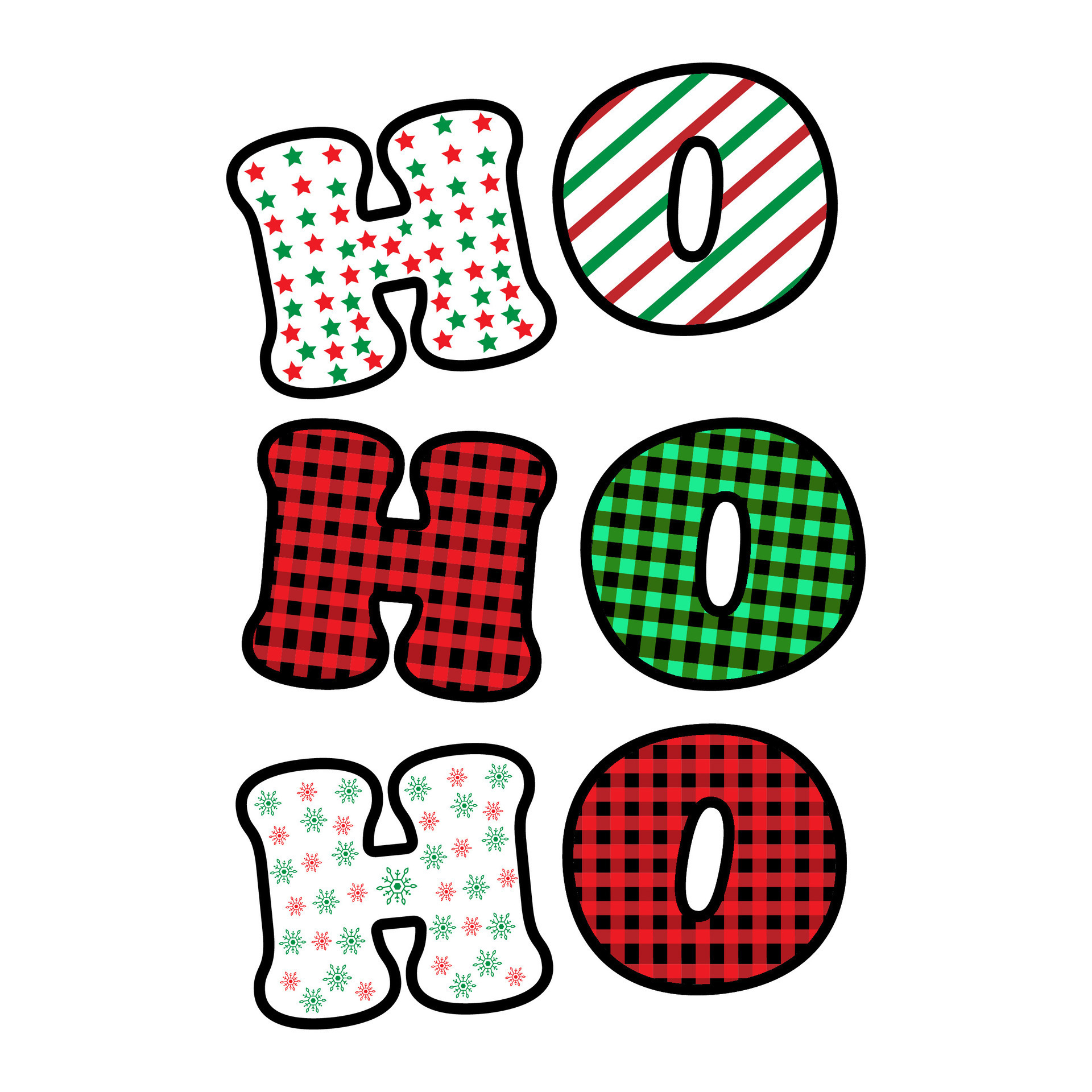 Ho Ho Ho 27768438 Vector Art at Vecteezy