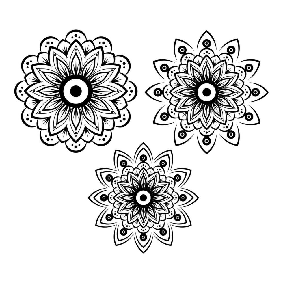 Mandala Background Design vector