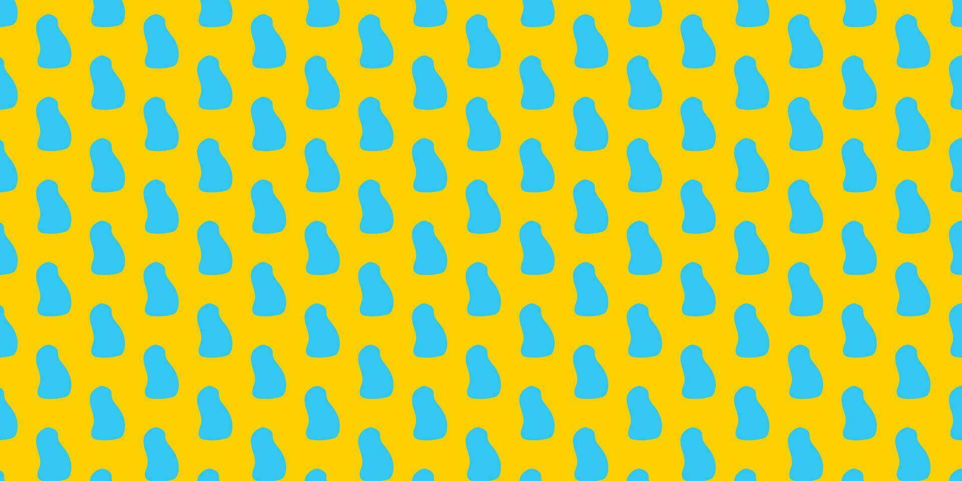 Abstract Geometric Pattern Seamless Background with Yellow Colour Combine vector