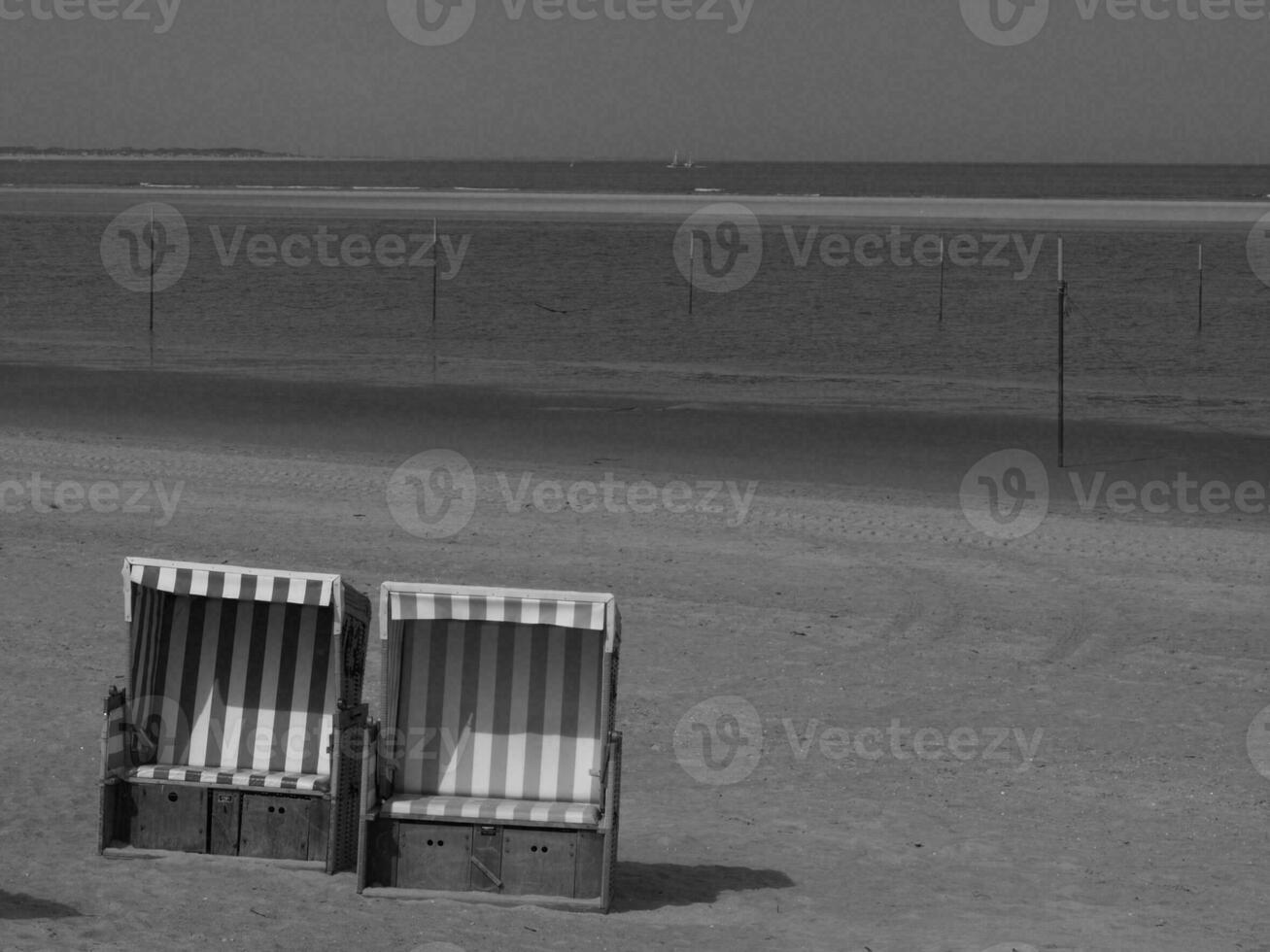 Langeoog island in the north sea photo