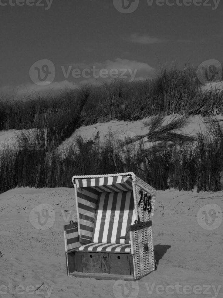 Langeoog island in the north sea photo