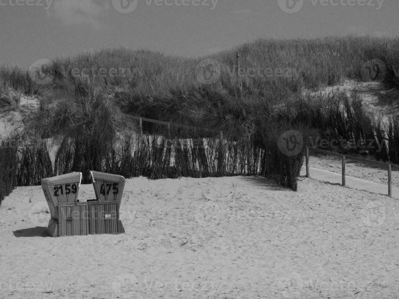 Langeoog island in the north sea photo