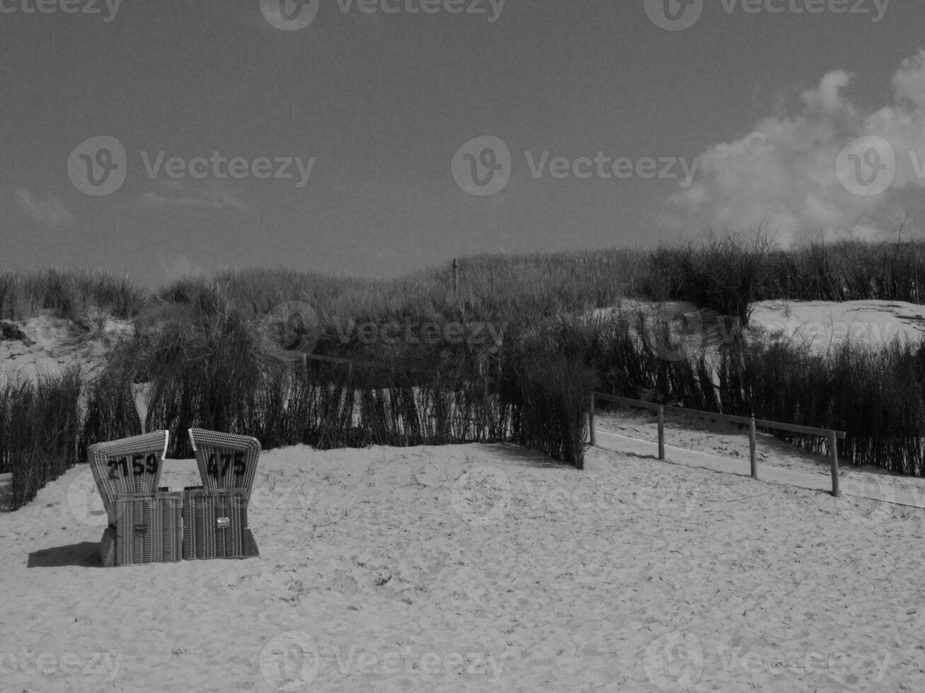 Langeoog island in the north sea photo