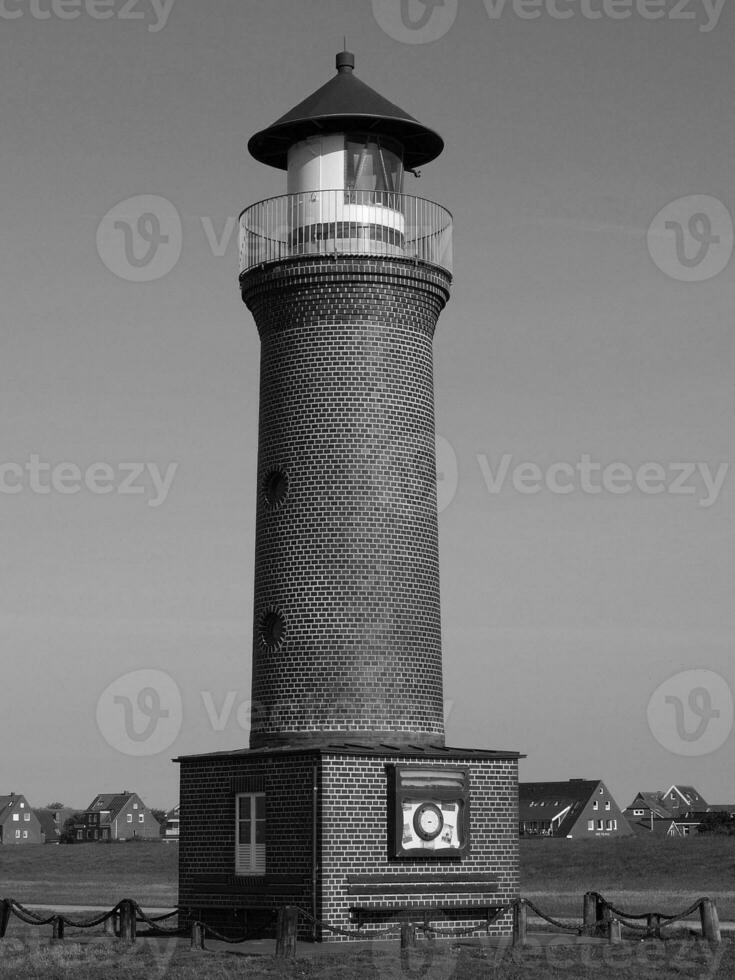 the island of Langeoog in germany photo