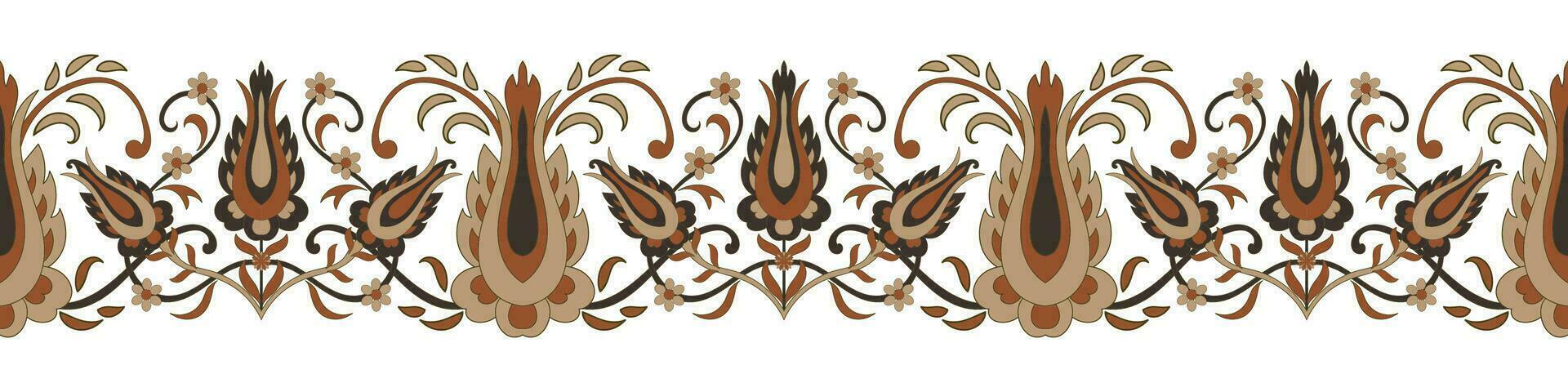 carpet pattern Textile digital design motif pattern decor hand made artwork frame gift card wallpaper women cloth front back and duppata print element of baroque ornament paisley abstract border rug vector