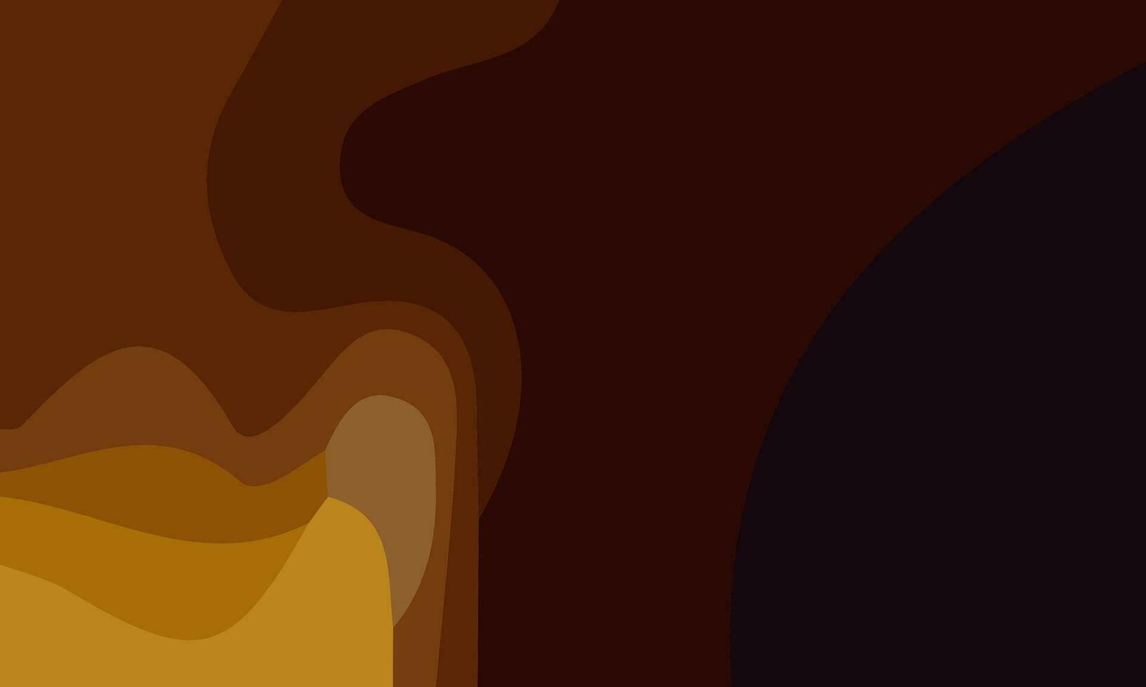 Aesthetic brown abstract background with copy space area. Suitable for poster and banner vector