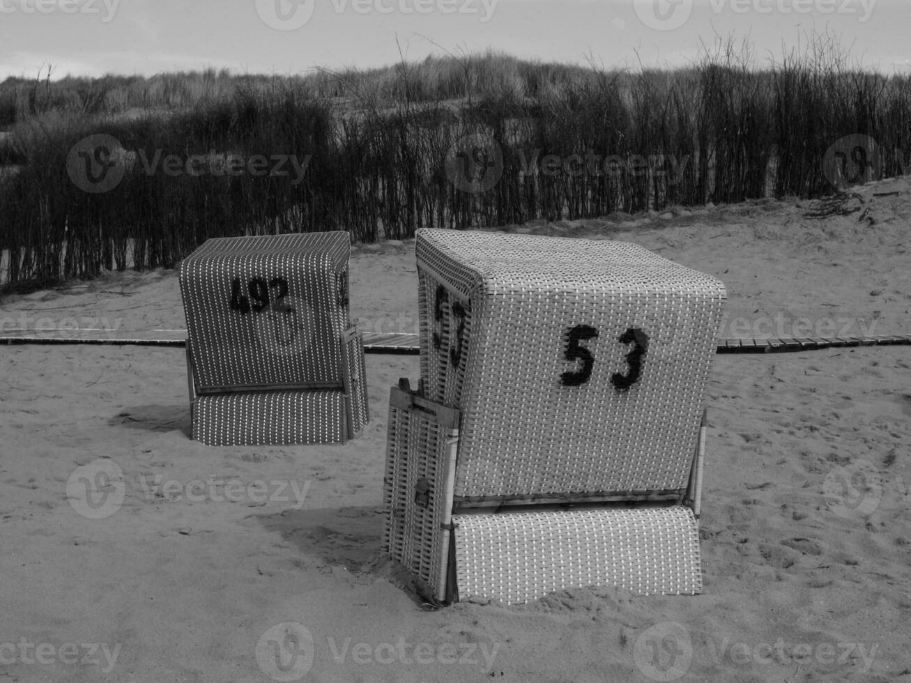 summer holidays at the german north sea photo