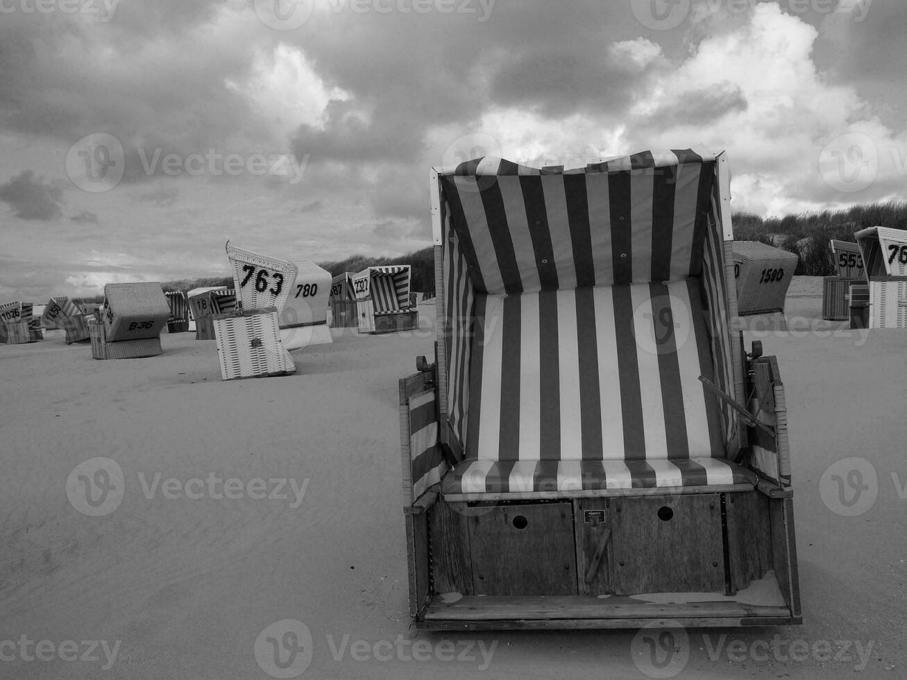 Langeoog island in germany photo