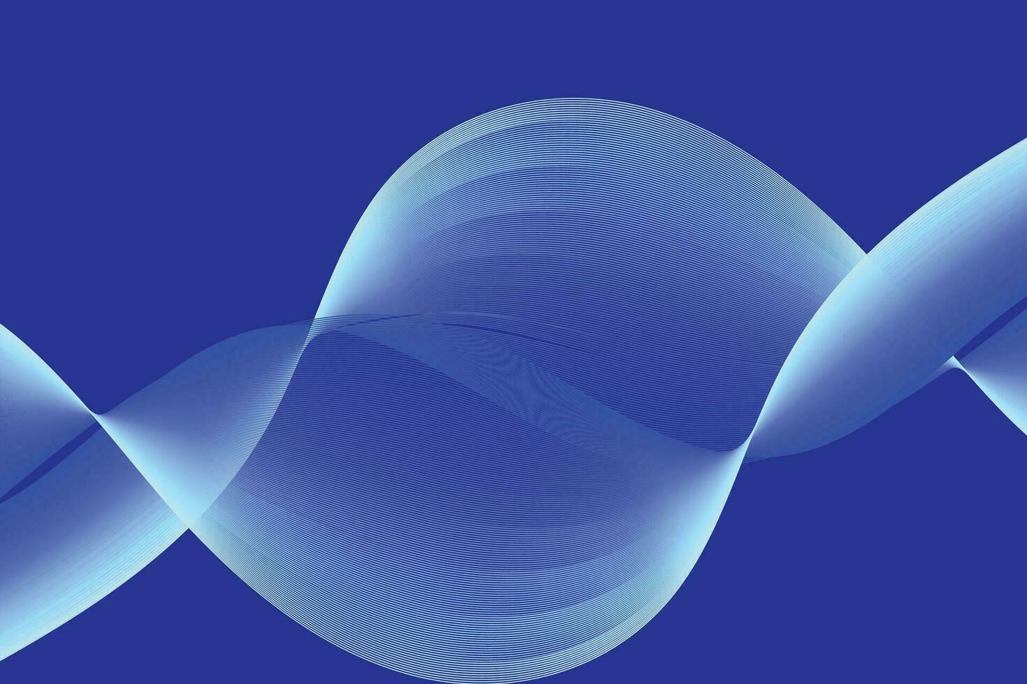 resumen fondo, elegante azul ola remolinos antecedentes vector