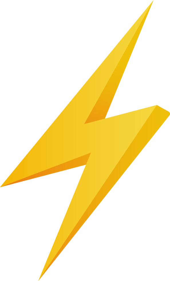 Thunder icon emoji png