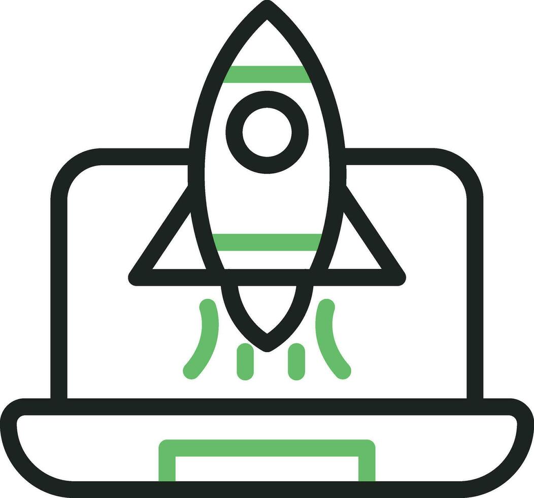 Startup Icon Image. vector
