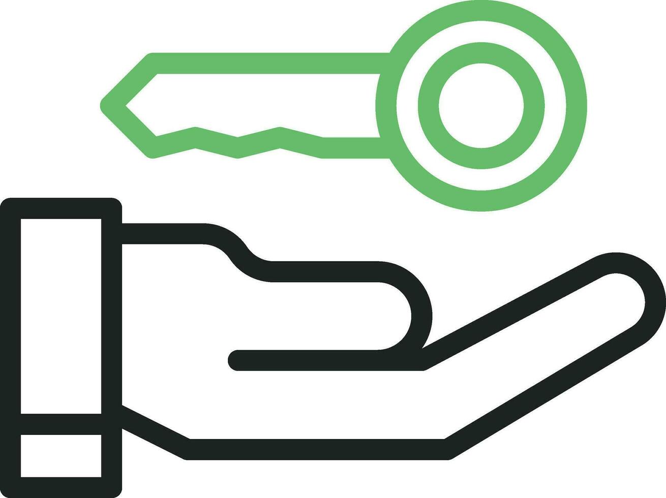 Secured Access Icon Image. vector