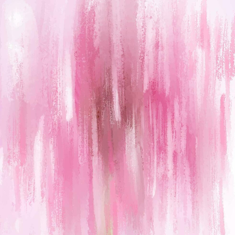 pink abstract hand painted background design vector