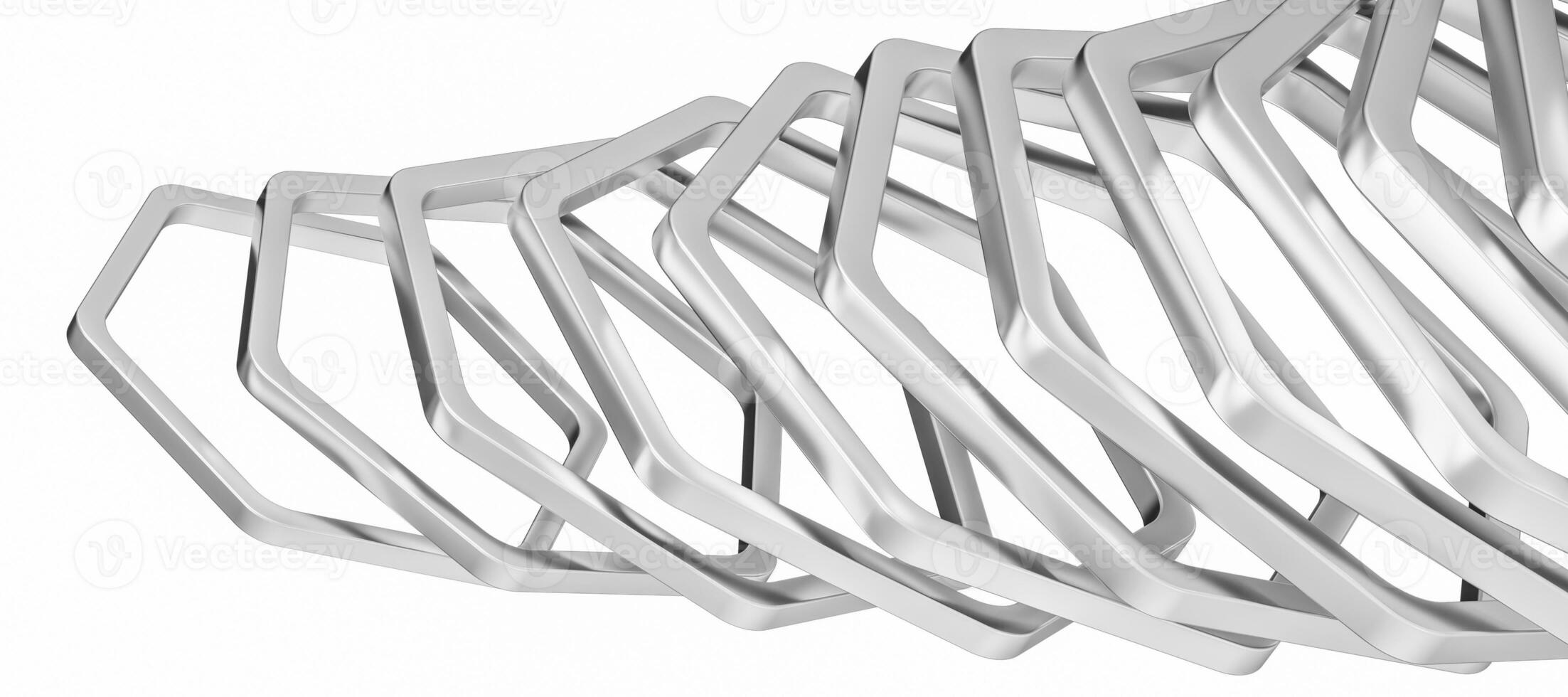 metal-frame-with-hexagonal-shape-3d-rendering-27771469-stock-photo-at
