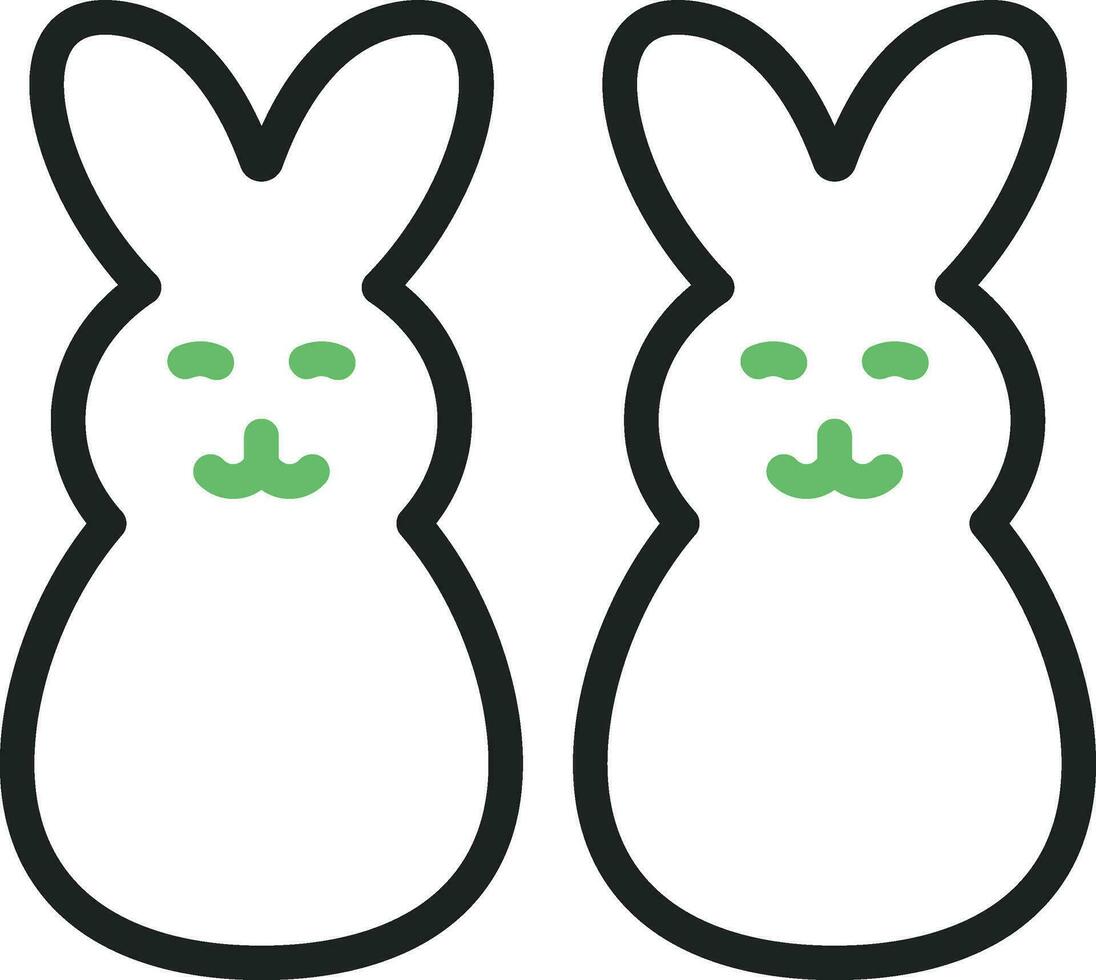 Peeps Icon Image. vector