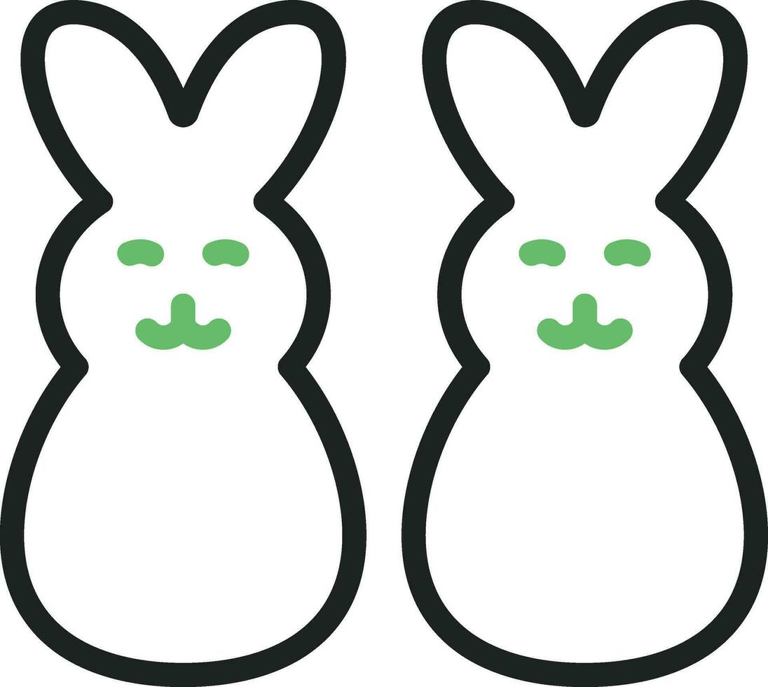 Peeps Icon Image. vector