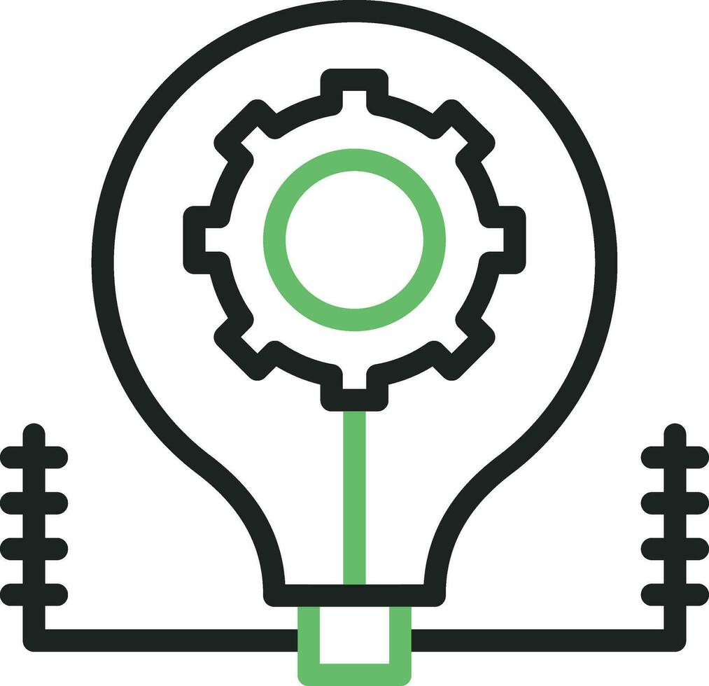Idea Generation Icon Image. vector