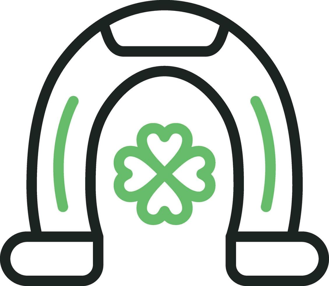 Horseshoe Icon Image. vector