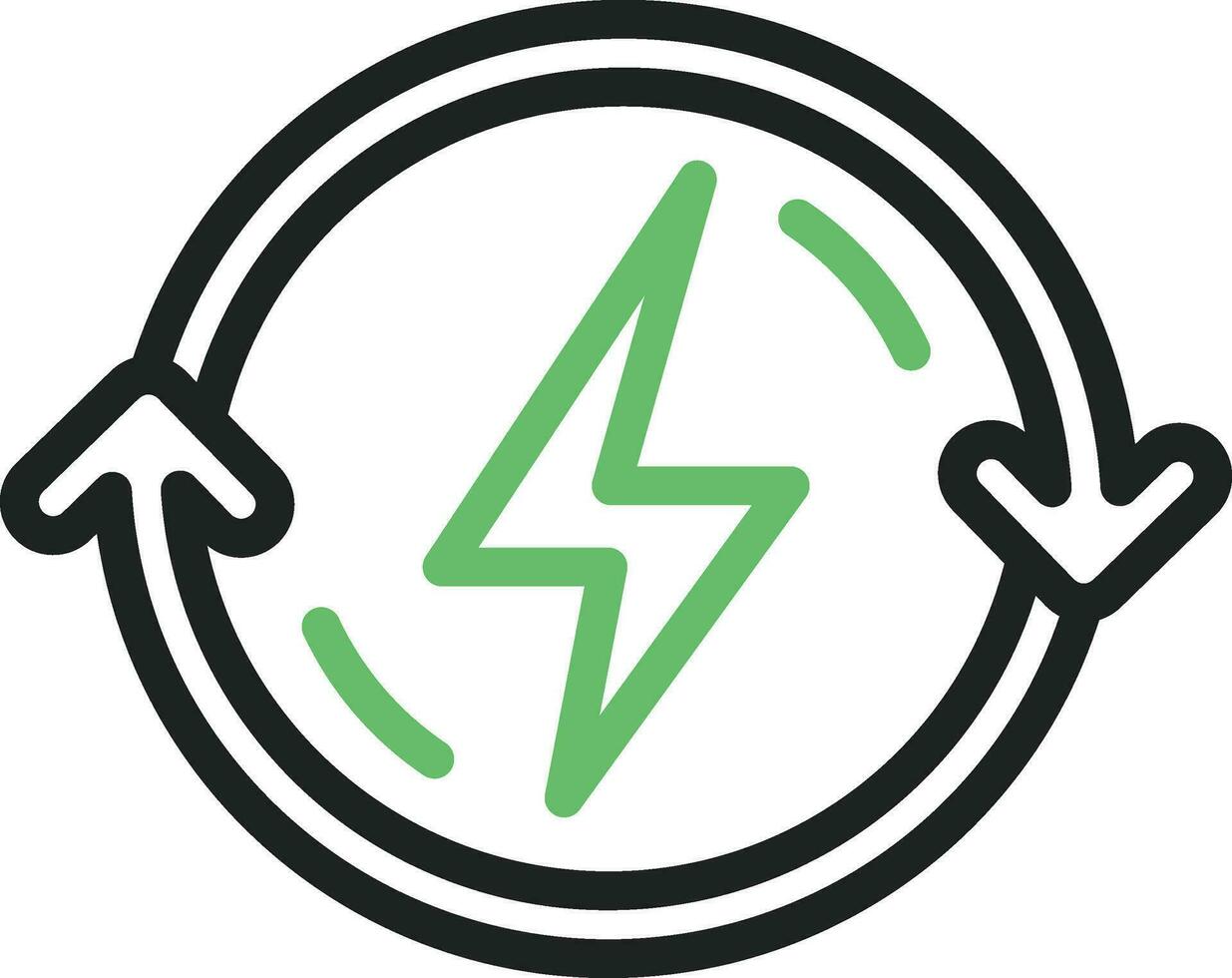 Energy Efficiency Icon Image. vector