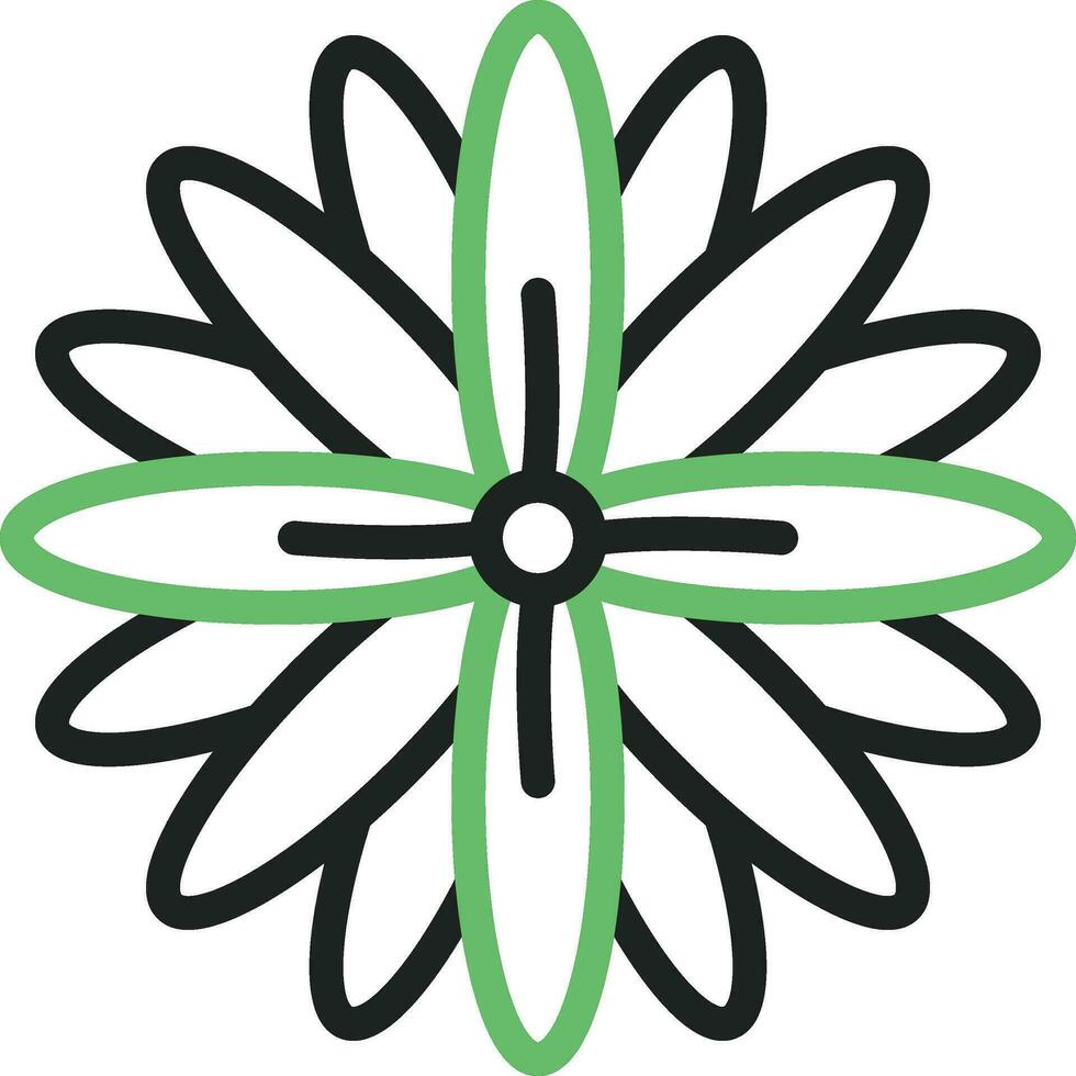 crisantemo icono imagen. vector