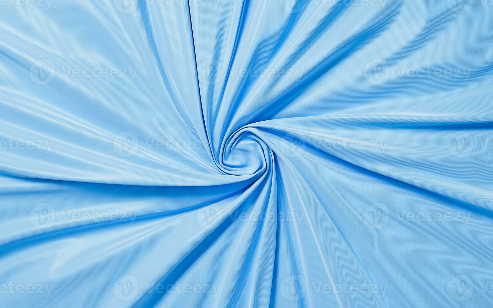 Soft cloth with rotating shape, 3d rendering. photo