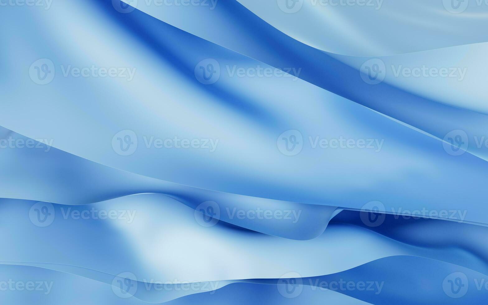 Flowing wave multilayer background, 3d rendering. photo