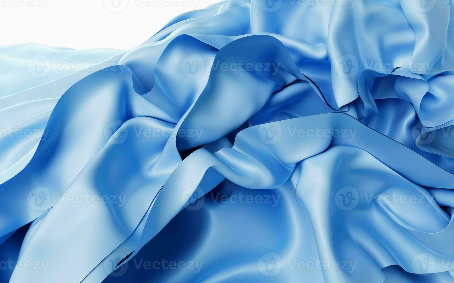 Flowing wave multilayer background, 3d rendering. photo