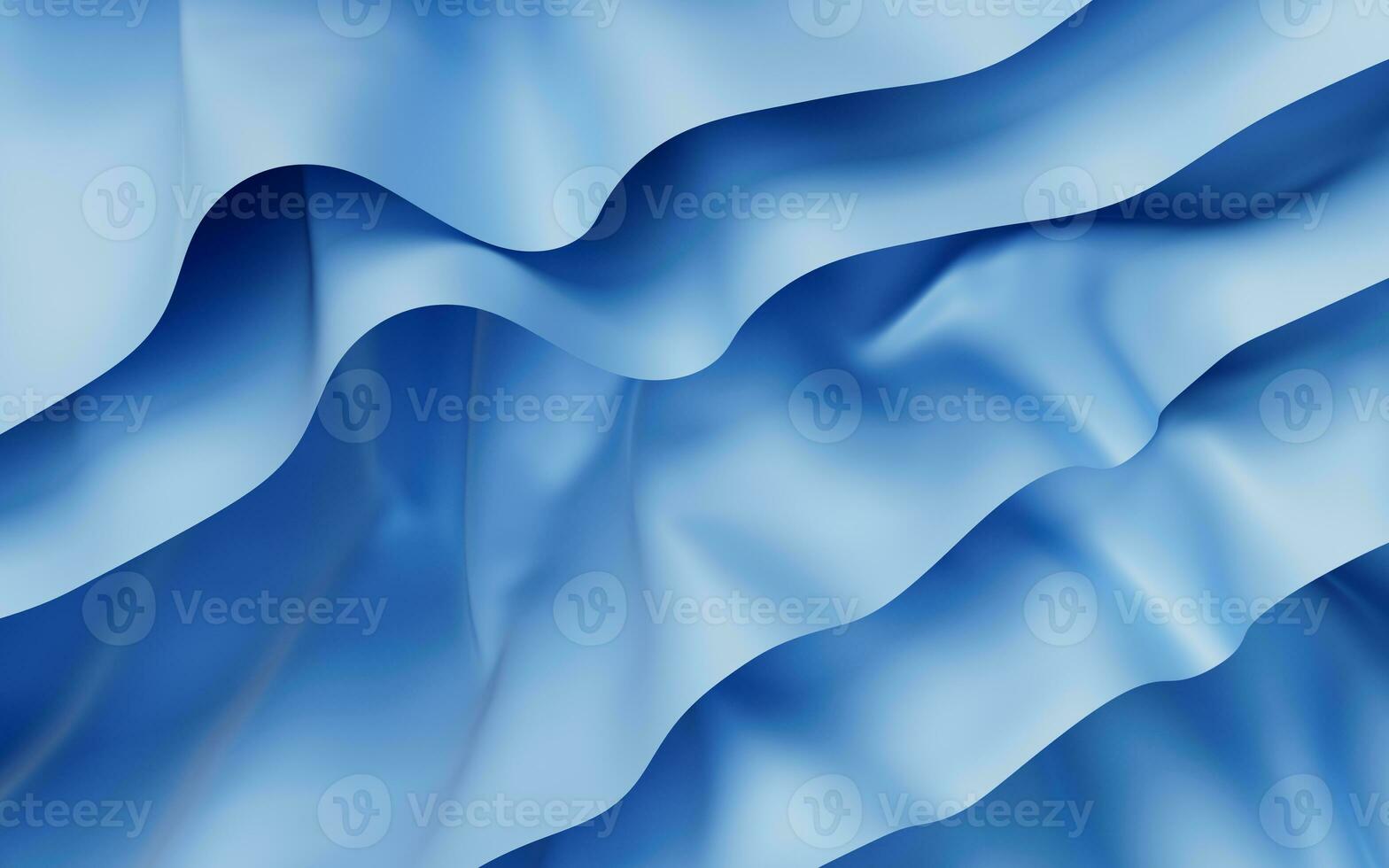 Flowing wave multilayer background, 3d rendering. photo