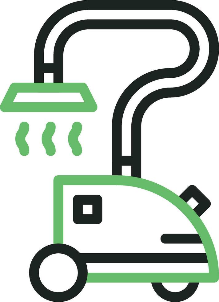 Clothers Steamer Icon Image. vector