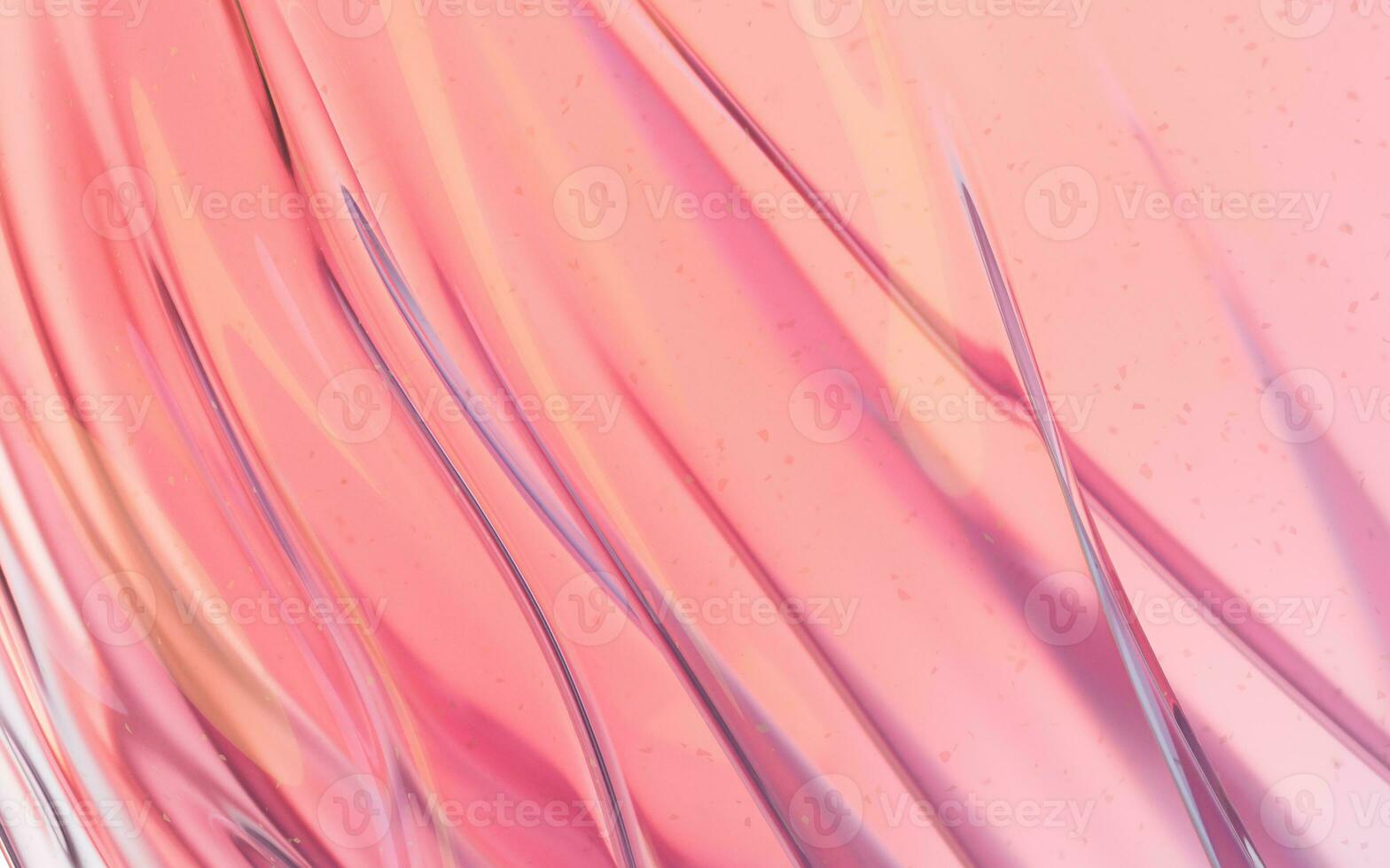 Gradient transparent cloth background, 3d rendering. photo