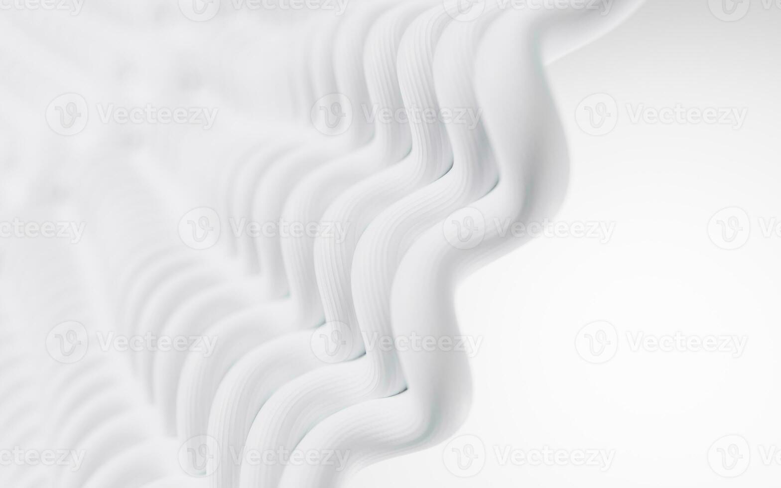 Wave cloth with microscopic detail, 3d rendering. photo