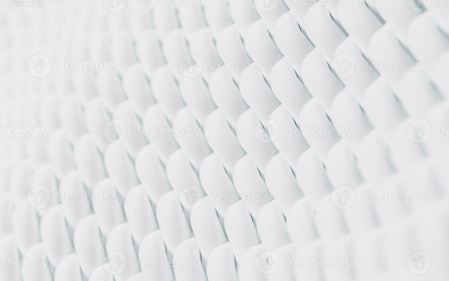 Wave cloth with microscopic detail, 3d rendering. photo