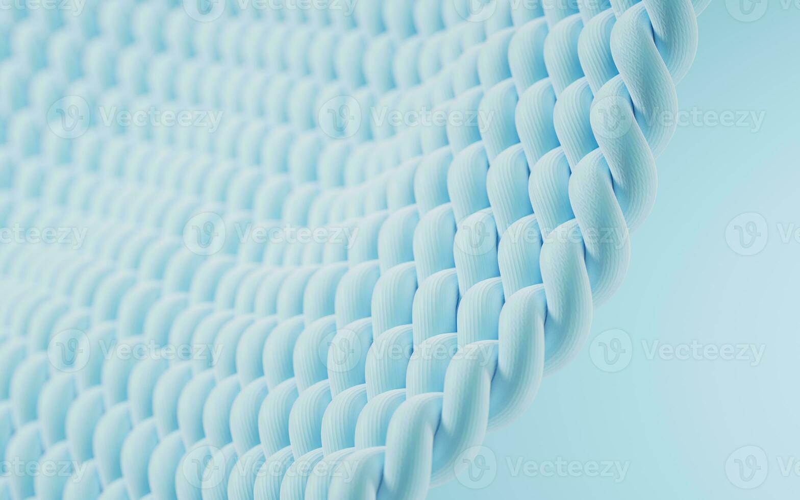 Wave cloth with microscopic detail, 3d rendering. photo