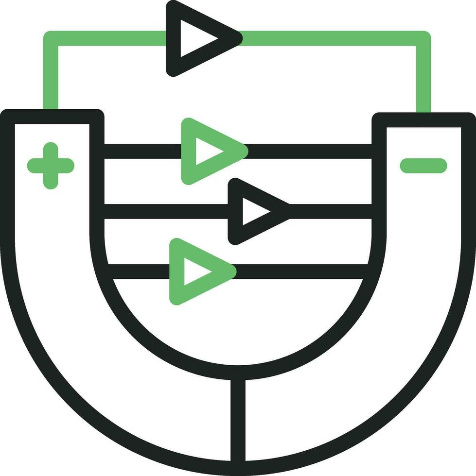Ferrofluid Icon Image. vector
