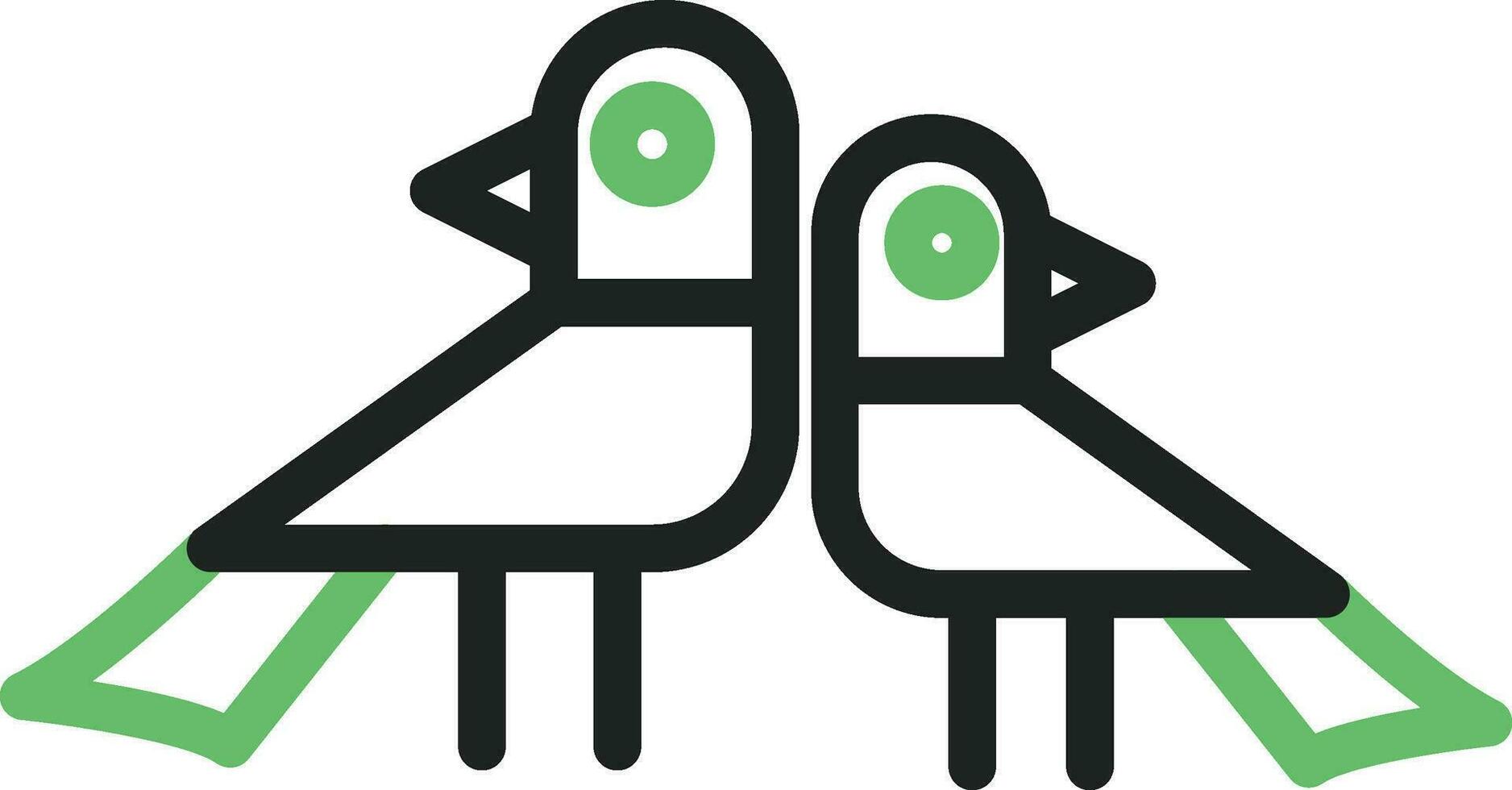 aves icono imagen. vector