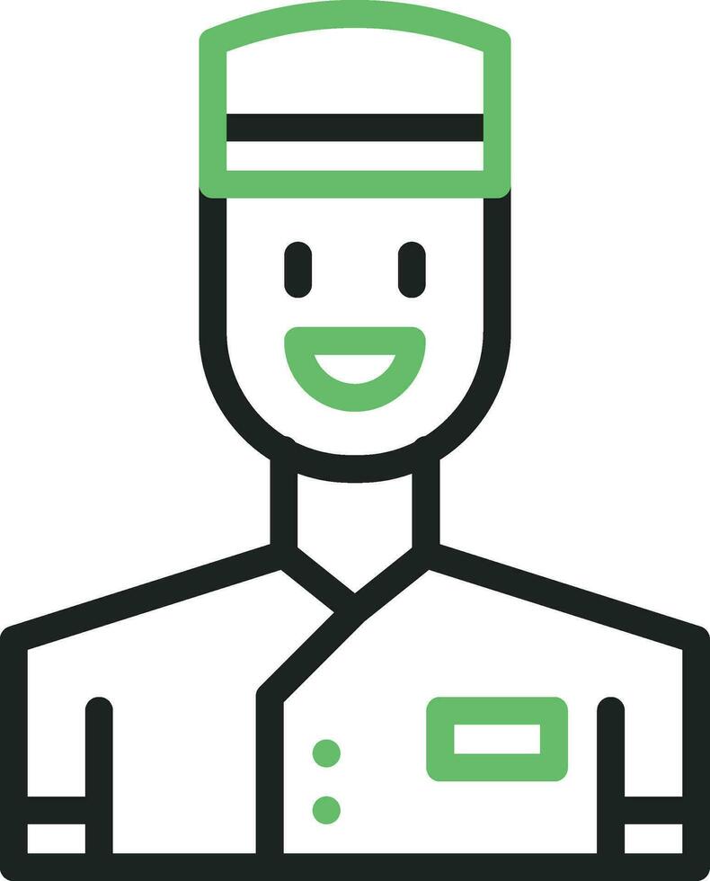 Bellboy Icon Image. vector