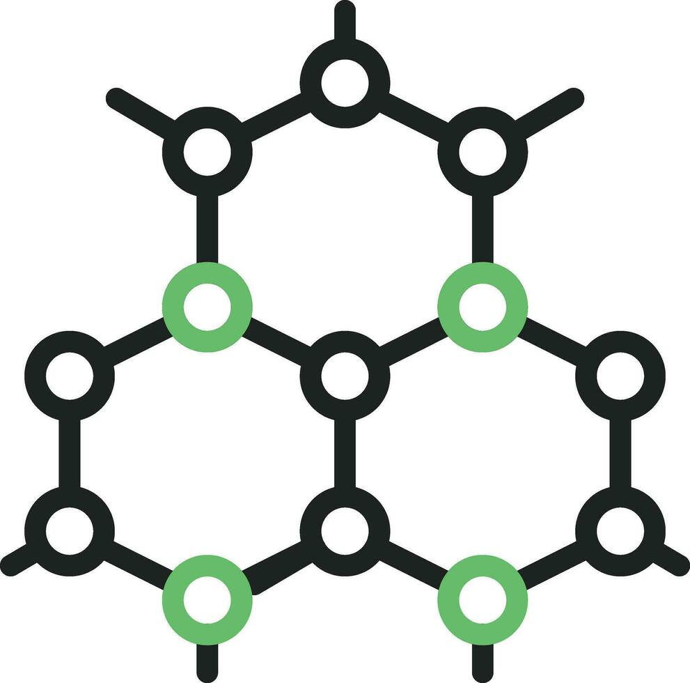 Nanotechnology Icon Image. vector