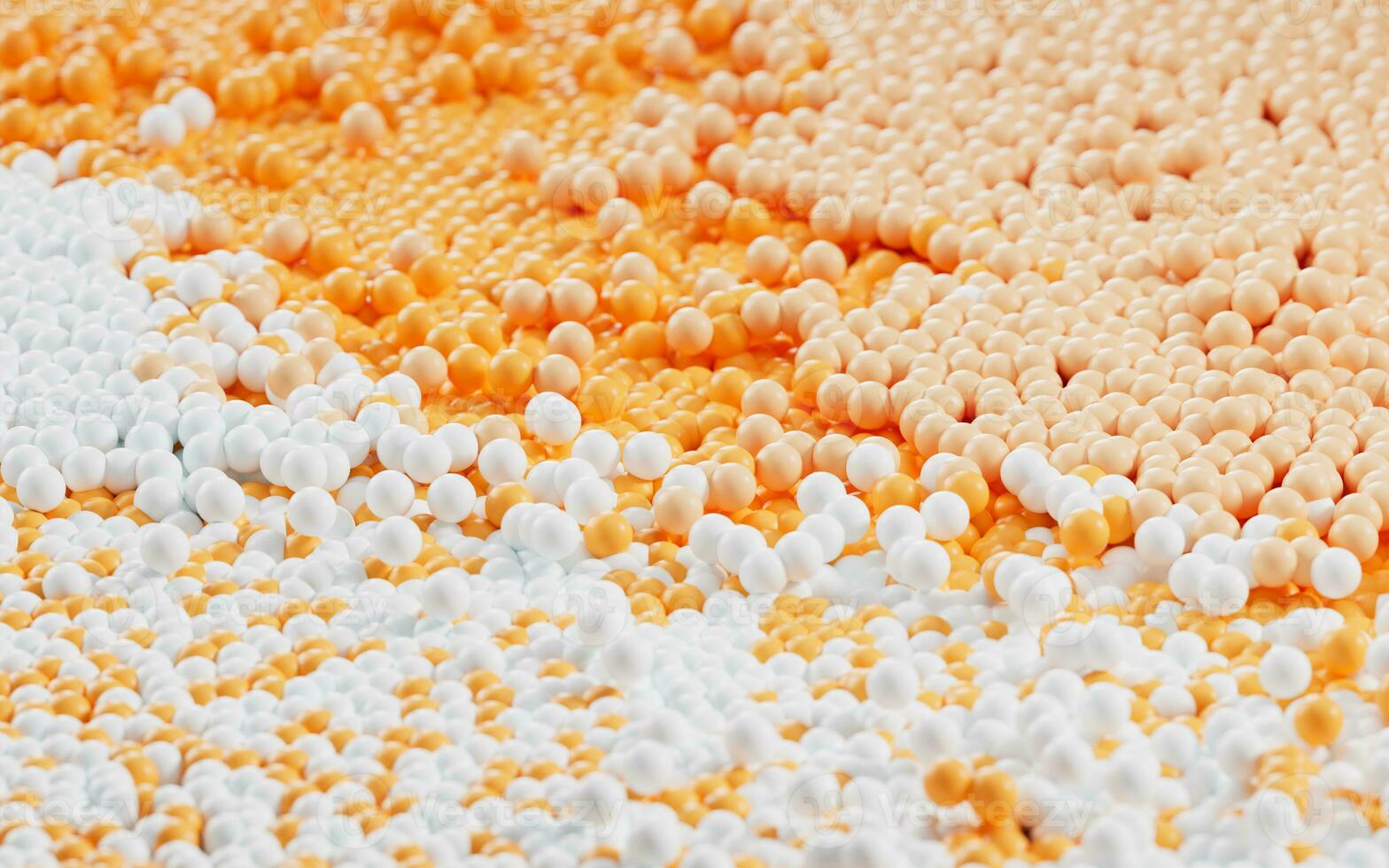 Density balls, abstract geometric background, 3d rendering. photo