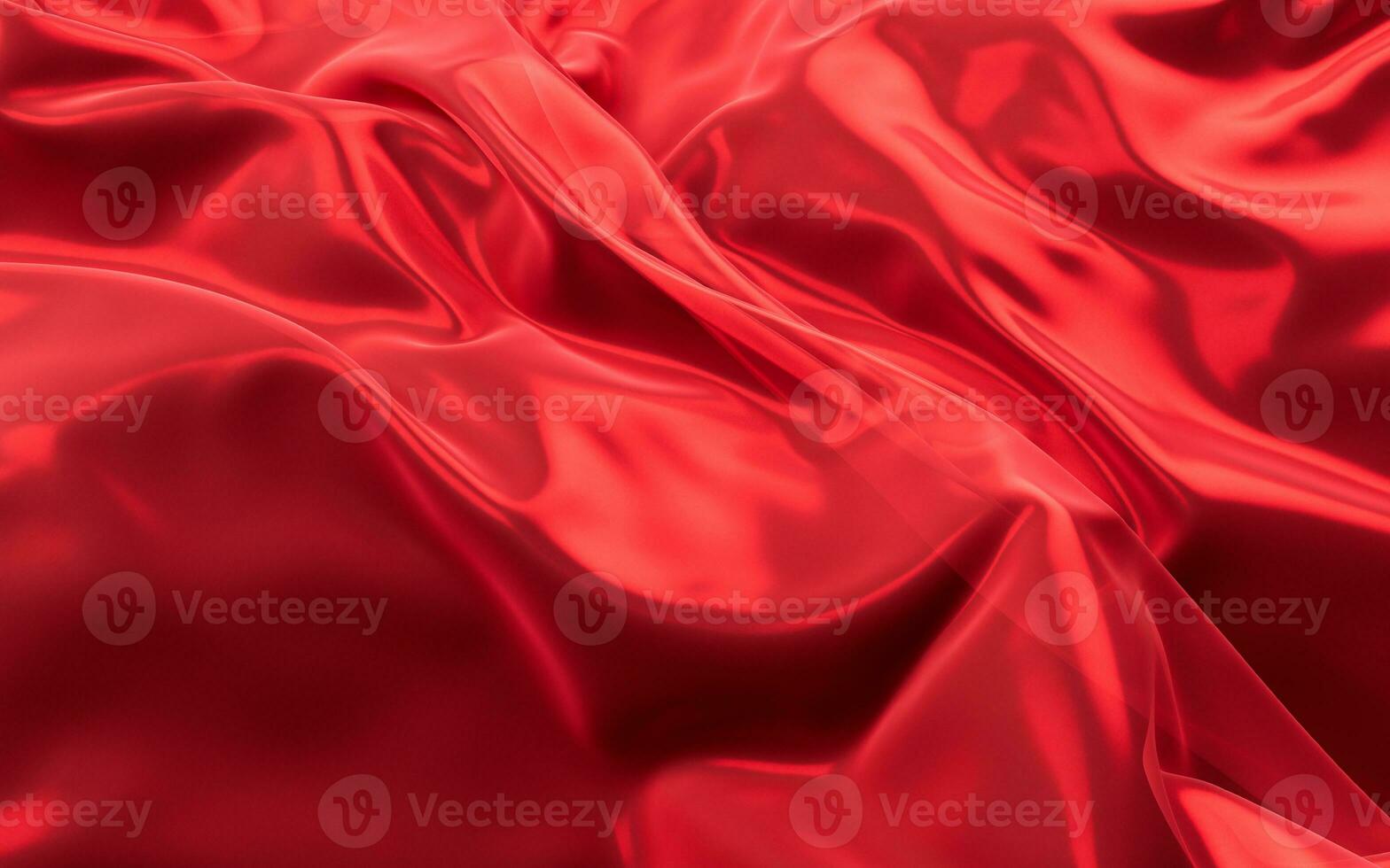 Smooth wave cloth background, 3d rendering. photo