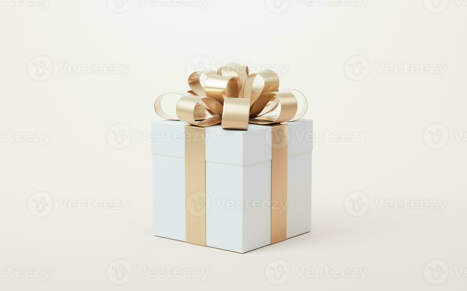 Gift box, festival and celebration, 3d rendering. photo