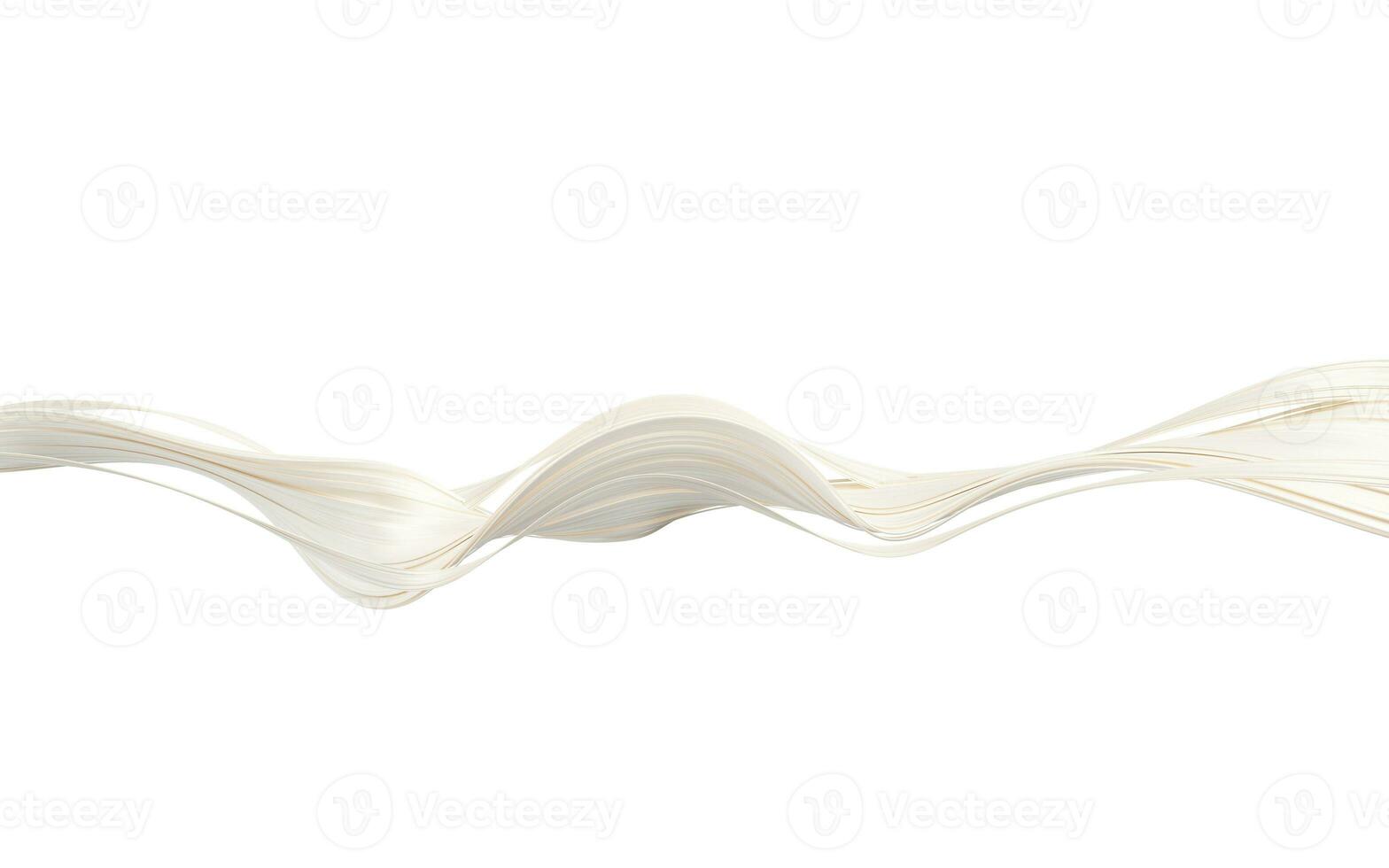 Flowing curve geometry lines, 3d rendering. photo
