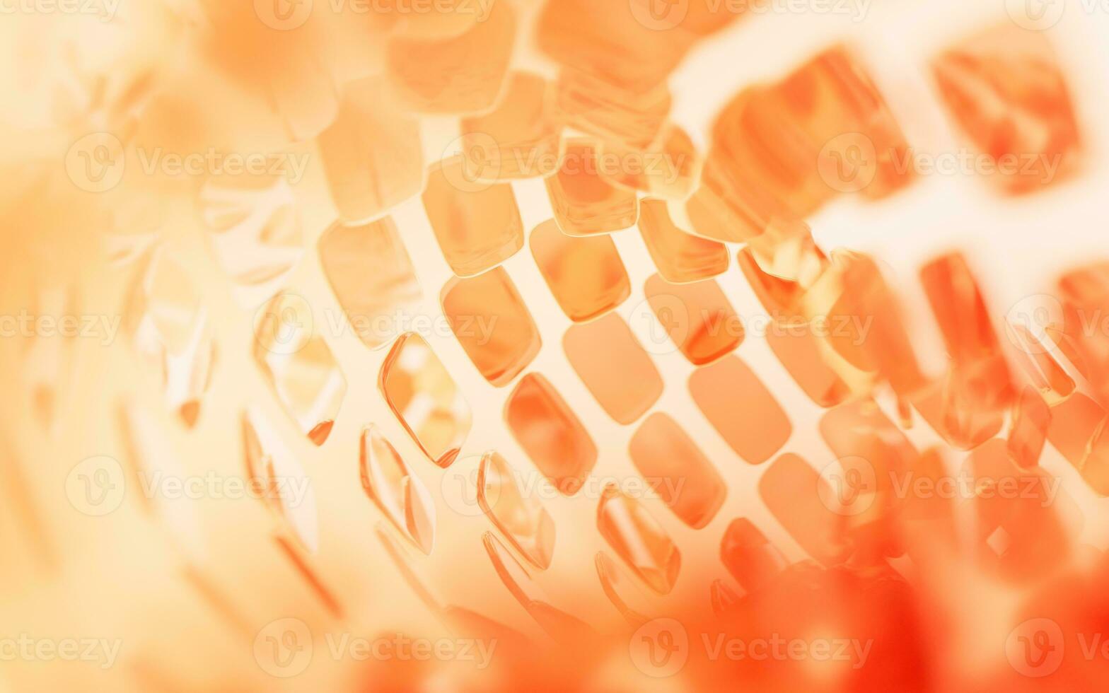 Abstract glass geometry background, 3d rendering. photo