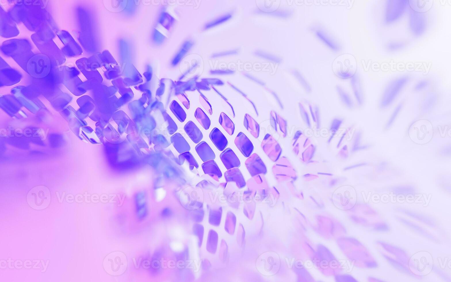Abstract glass geometry background, 3d rendering. photo